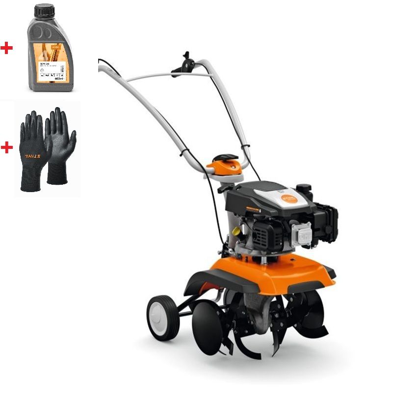 Mотофреза STIHL MH 445, 139 см&sup3;, 30 см,  3.1 к.с. + ръкавици и масло
